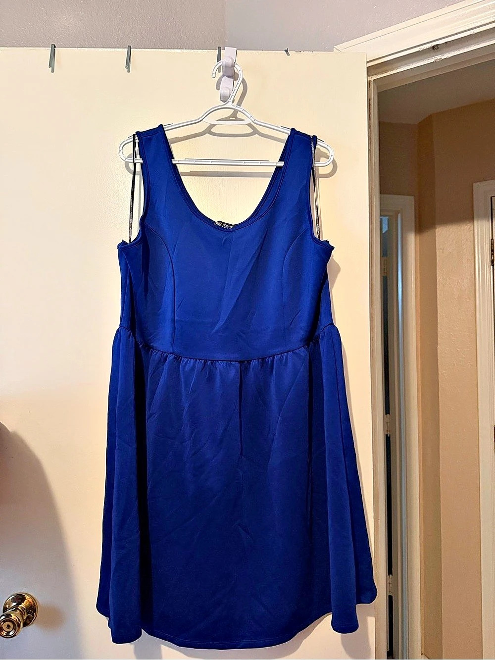 Forever 21 Blue Sleeveless Dress Size 3X